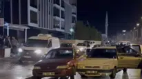 Konya Gazze Caddesi’nde 3 aracın karıştığı kaza trafiği felç etti