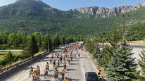 Türkiye'nin dört bir yanından geldiler! 150 kilometre pedal çevirdiler