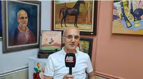 Çocukluk hayalini tuvallere taşıdı! En büyük hedefi "Köyüm" sergisi