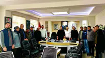Samimi anlar! Konyalı belediye başkanına sürpriz kutlama