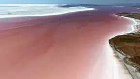 Tuz Gölü'nde doğanın mucizesi! Pembe görüntü hayran bıraktı