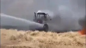 Konya’da üzücü olay! Komşusuna yardıma giden çiftçi mağdur oldu