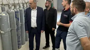 Konya Şehir Hastanesi’nde Başhekim denetime çıktı