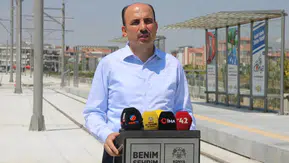 Başkan Altay müjdeyi verdi! O tramvay hattı Eylül ayında açılıyor