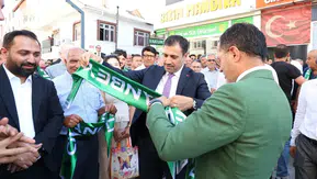Başkan Özgökçen vatandaşlarla görüştü