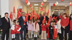 Konya’da öğrenciler yeni döneme bayrak sevgisiyle başladı