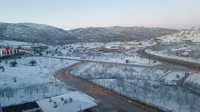 Konya’da kar sürprizi! O ilçe beyaza büründü