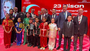 Coşkuyla kutlandı! Konya’da 23 Nisan programına büyük ilgi