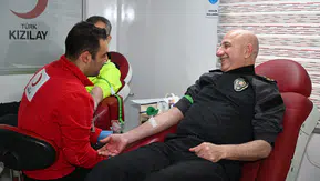 Konya Emniyeti’nden Polis Haftası’nda anlamlı kan bağışı