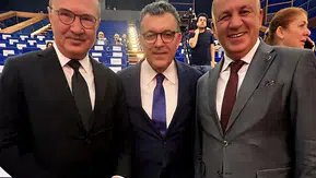 Konyalı gelinlerin başkan eşleri aynı karede
