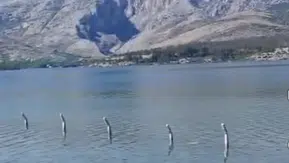 Konya’daki baraj taştı mı? Villaların önü suyla kaplandı