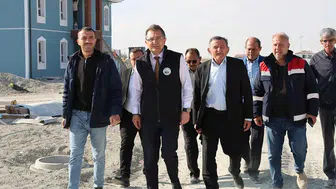 Konya'daki TOKİ çalışmalarında son durum! Başkan çalışmaları inceledi