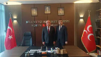 MHP Konya’da o ilçenin başkanı değişti