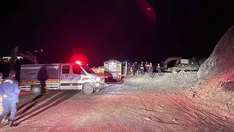 Maden ocağı göçtü! Şantiye müdürü enkaz altında