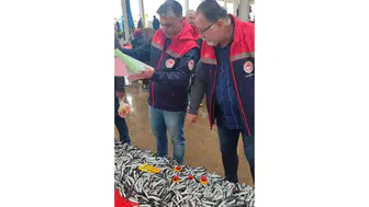 Konya’da balık satış yerlerine yakın takip