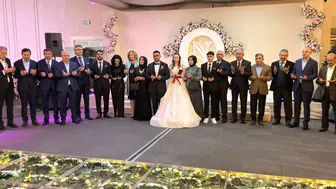 Konya’nın et devinden evlilik şöleni! Düğüne protokol akın etti