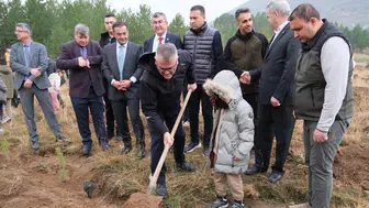 Seydişehir’de bin 500 fidan toprakla buluştu!