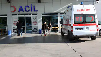 Konya'da duvar ustası 8 metre yükseklikten düştü!