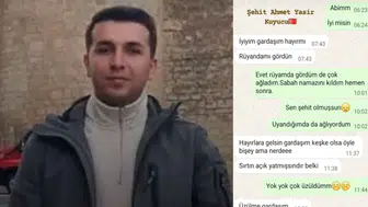 Şehit olan Konyalı askerin kardeşiyle son mesajları ortaya çıktı!