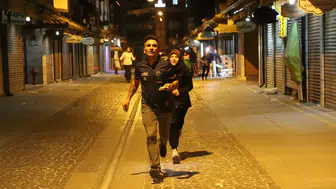 Konya Bedesten’de gece hareketli saatler yaşandı!