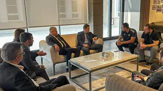 Ünal Karaman, Konyaspor'un yeni hocası ile görüştü