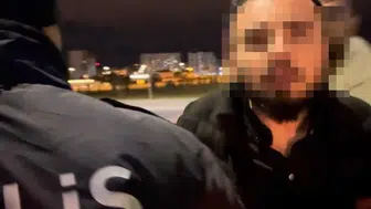 Polisin alkollü sürücüyle imtihanı! “Gazeteci çekerse üflemem”