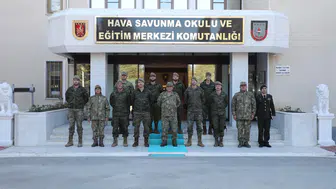 İncelemelerde bulundular! İspanya Silahlı Kuvvetleri heyeti Konya'da