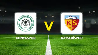 Konyaspor - Kayserispor maçı Canlı (0-0)