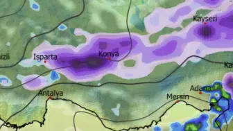 Konya’da gece ve yarın için kar uyarısı!