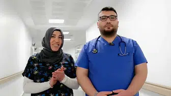 Anne hemşire, oğul doktor: Aynı hastanede gurur veren hikaye