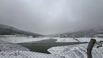 Konya’da su sevinci! Kar ile gölete ilk sular ulaştı