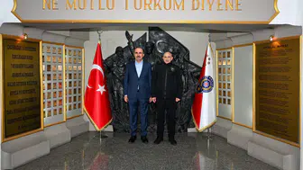 Konya’nın iki önemli ismi yılbaşı için buluştu