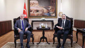 Diyanet'ten Karaman'a kadro tahsisi! Vali Çiçekli, Arpaguş ile görüştü