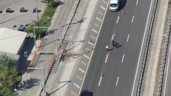 Konya’da trafik havadan denetlendi: Kaynak yapan sürücülere ceza yağdı