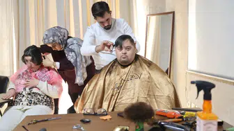 Nevşehir’de örnek dayanışma! Geleceğin kuaförleri özel öğrencilerin yüzünü güldürdü