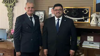 Yeniden Refah ve İYİ Parti Konya il başkanları bir araya geldi