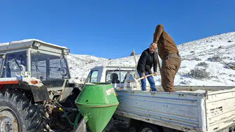 Konya’da karla mücadele sürüyor!