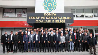 Konya esnafı için kritik görüşme! Konya esnafı şehrimizin ahlakıdır