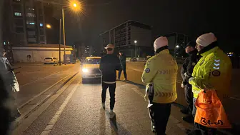 Konya'da ekipler sahada! Araçlar tek tek durduruldu