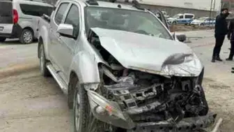 Konya'da korkutan kaza: Tır ile kamyonet çarpıştı