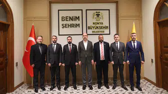 Suriyeli heyetten Konya’ya övgü: “Muazzam bir şehir yönetimi”