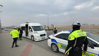 Karaman’da okul servislerine sıkı denetim: 4 araca ceza