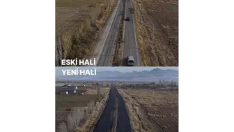 Konya'daki o yol yenilendi! Eski hali ve yeni hali paylaşıldı