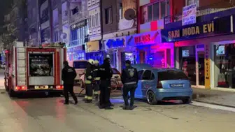Konya’da otomobil yandı!