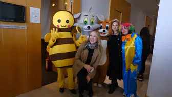 Konya'da kalpleri ısıtan yılbaşı partisi