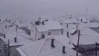 Konya’da kar yeniden başladı! İşte karın başladığı yerler…