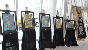 Konya Olgunlaşma Enstitüsü’nden özel sergi! Mevlana'nın öğütleri sanatla hayat buldu