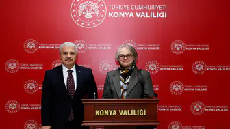 Konya’da diplomasi rüzgarı: Üç büyükelçi Vali Akın’ı ziyaret etti