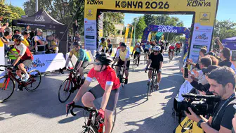 Start verildi! Konya'da dev bisiklet organizasyonu