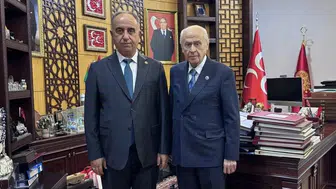 Görevden alınan eski başkan Devlet Bahçeli ile görüştü